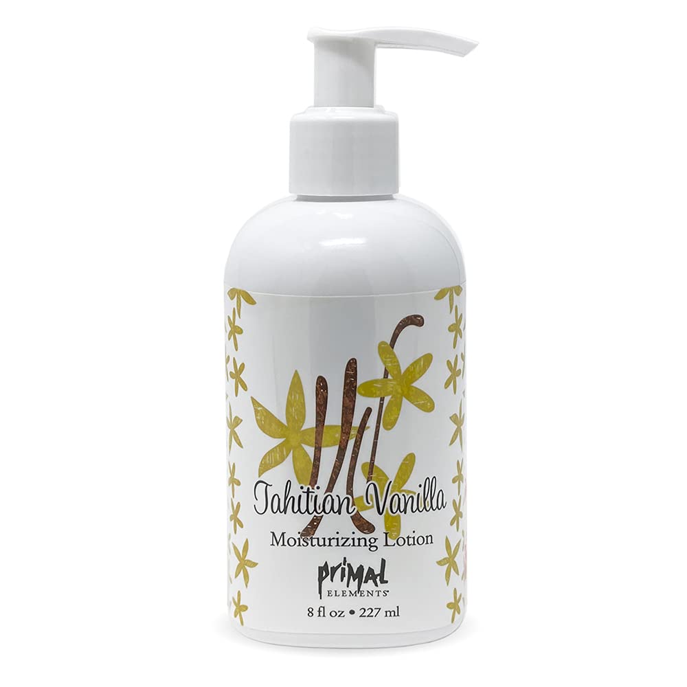 Primal Elements Tahitian Vanilla Hand And Body Cream - 8 Fl Oz Shea Butter Lotion