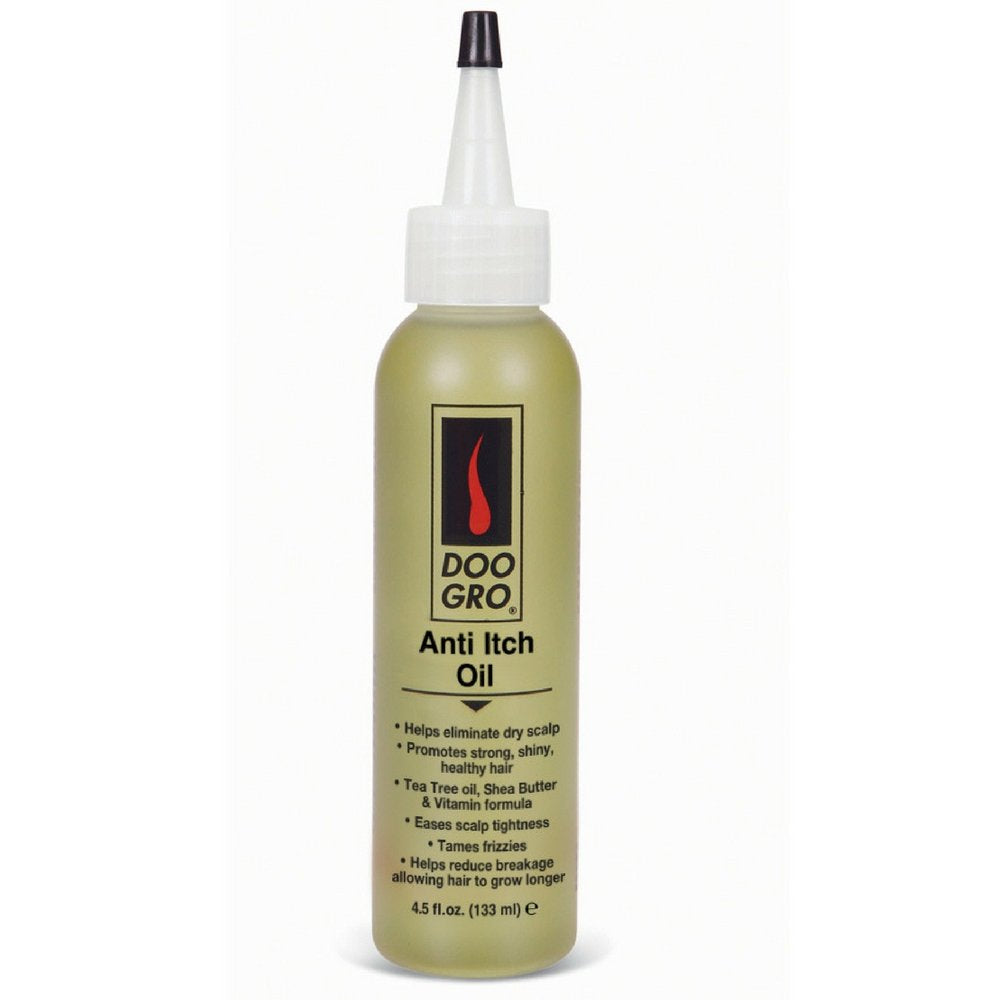 Doo Gro Anti-Itch Growth Oil, 4.5 Oz (Pack Of 2) - Soothes Scalp & Promotes