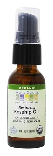 Aura Cacia Rosehip Oil Restoring, 1 Fl Oz - Nourishing Skin Care Essential