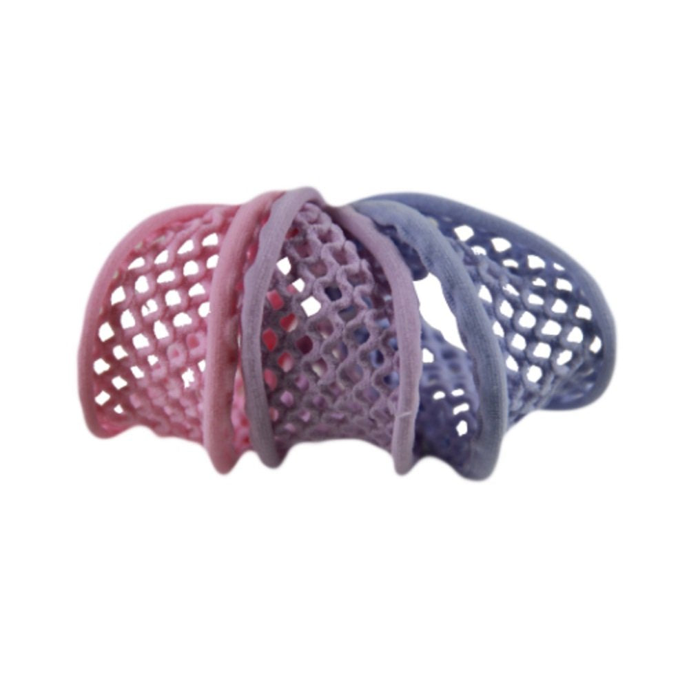 Di Prima Pastels Combo Mesh Elastic - Pink, Lavender & Stone Blue, 1 Count

