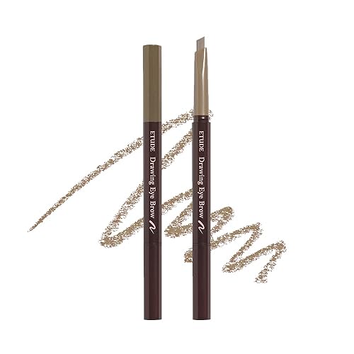 Etude Drawing Eye Brow Pencil - Light Brown, Long-Lasting, Natural Look, Korean Makeup