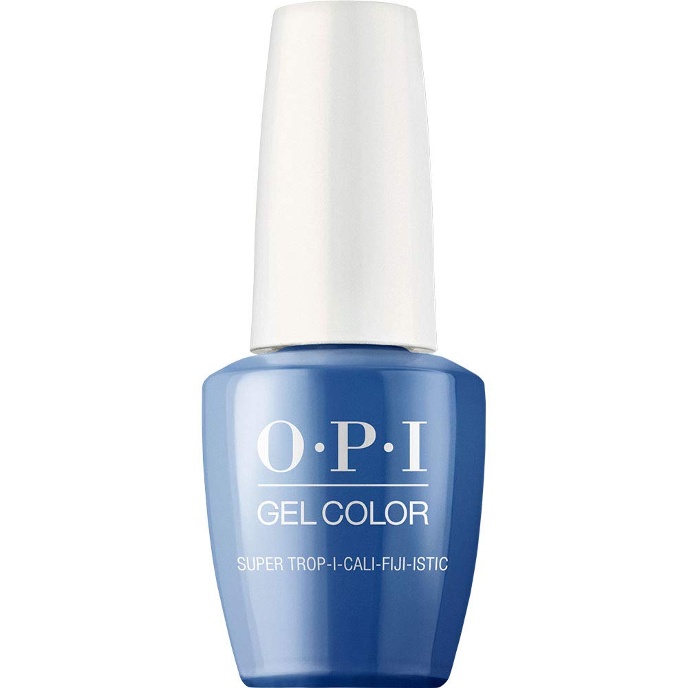 Opi Gelcolor Blue Nail Polish, Super Trop-I-Cal-I-Fiji-Istic, Fiji Collection, 0.5 Fl Oz