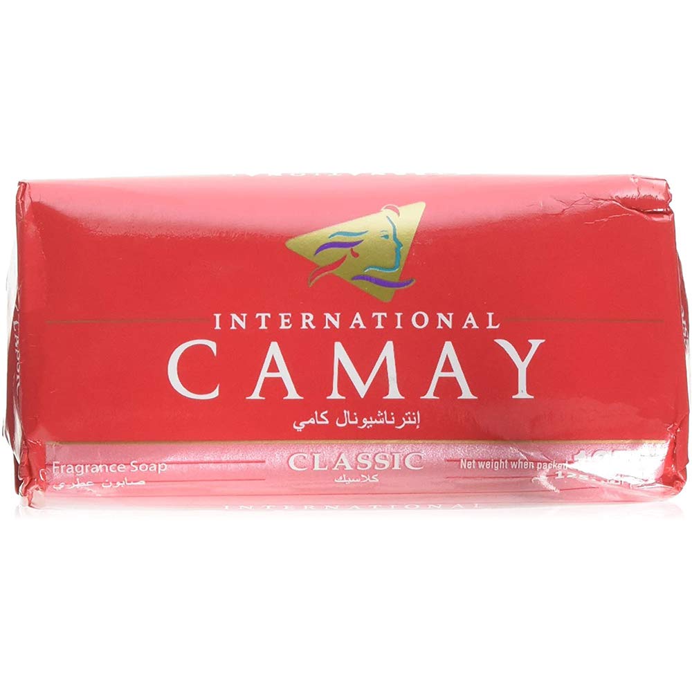 Camay International Classic Soap, 125G (Pack Of 3) - Moisturizing & Gentle Cleanser