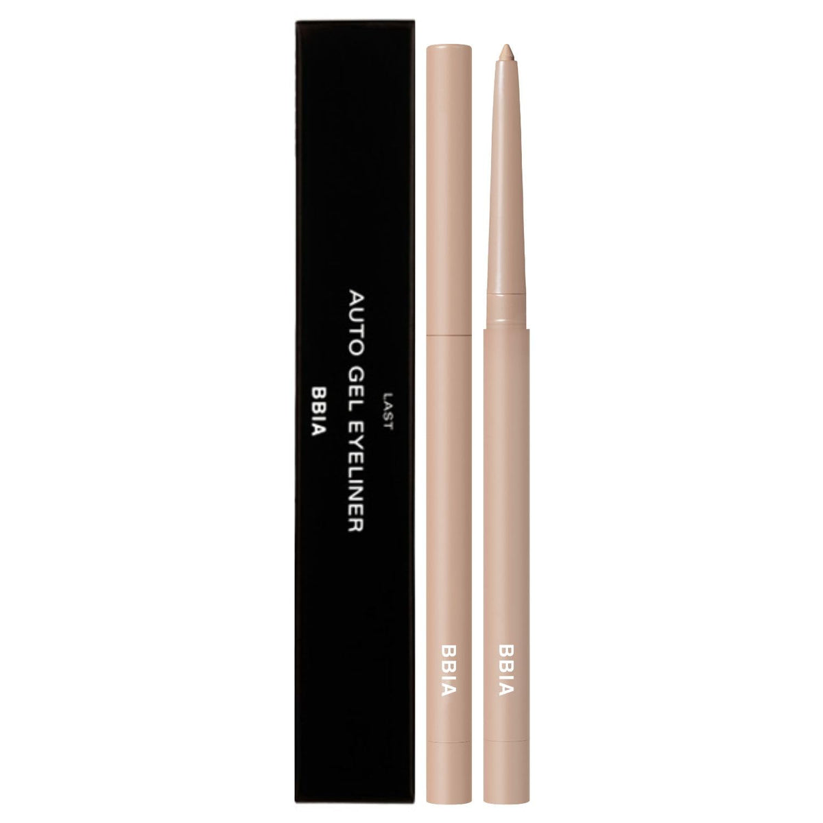 Bbia Last Auto Gel Eyeliner 17 Color - Waterproof, Longwear, Vegan, 13 Peanut Beige