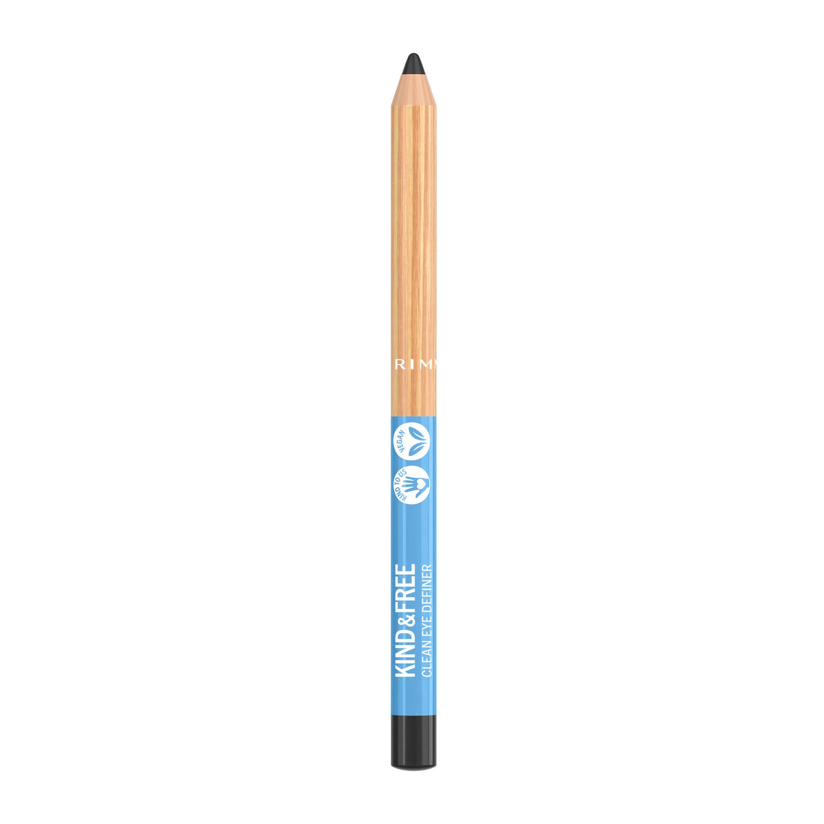 Rimmel Kind & Free Eye Liner - Pitch, 1 Count - Smudge-Proof, Long-Lasting Formula