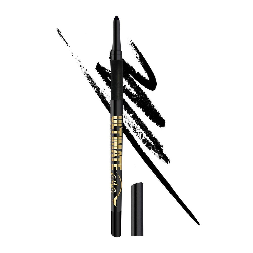 L.A. Girl Ultimate Intense Stay Auto Eyeliner - Ultimate Black, 1 Oz, Long-Lasting, Smudge-Proof