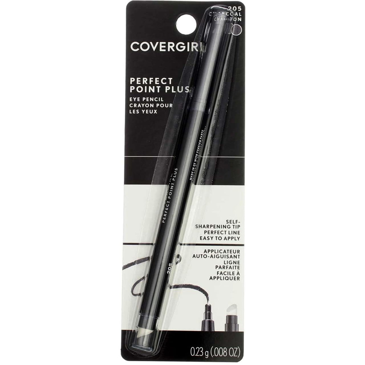 Proctor & Gamble Charcoal Performance Pencil - 0.08 Oz, Pack Of 1, 205 - Charcoal