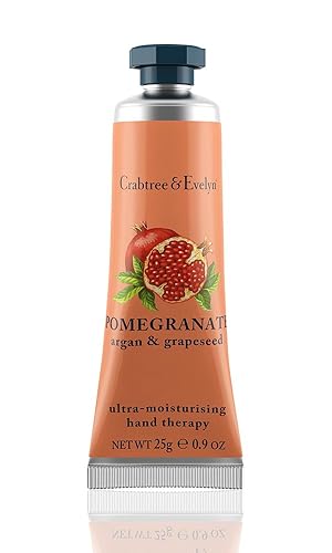 Crabtree & Evelyn Pomegranate Argan Grapeseed Hand Therapy - Ultra Moisturizing, 0.9 Oz