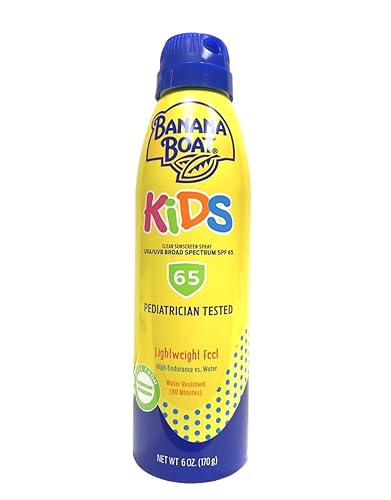 Banana Boat Spf 65 Kids Spray Sunscreen, 6 Fl Oz - Water Resistant, Uva/Uvb Protection