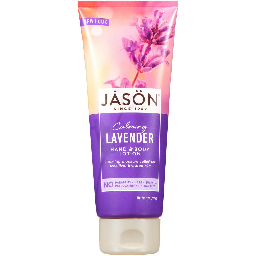 Jason Calming Lavender Hand & Body Lotion, 8 Oz - Soothing Moisturizer For Dry Skin