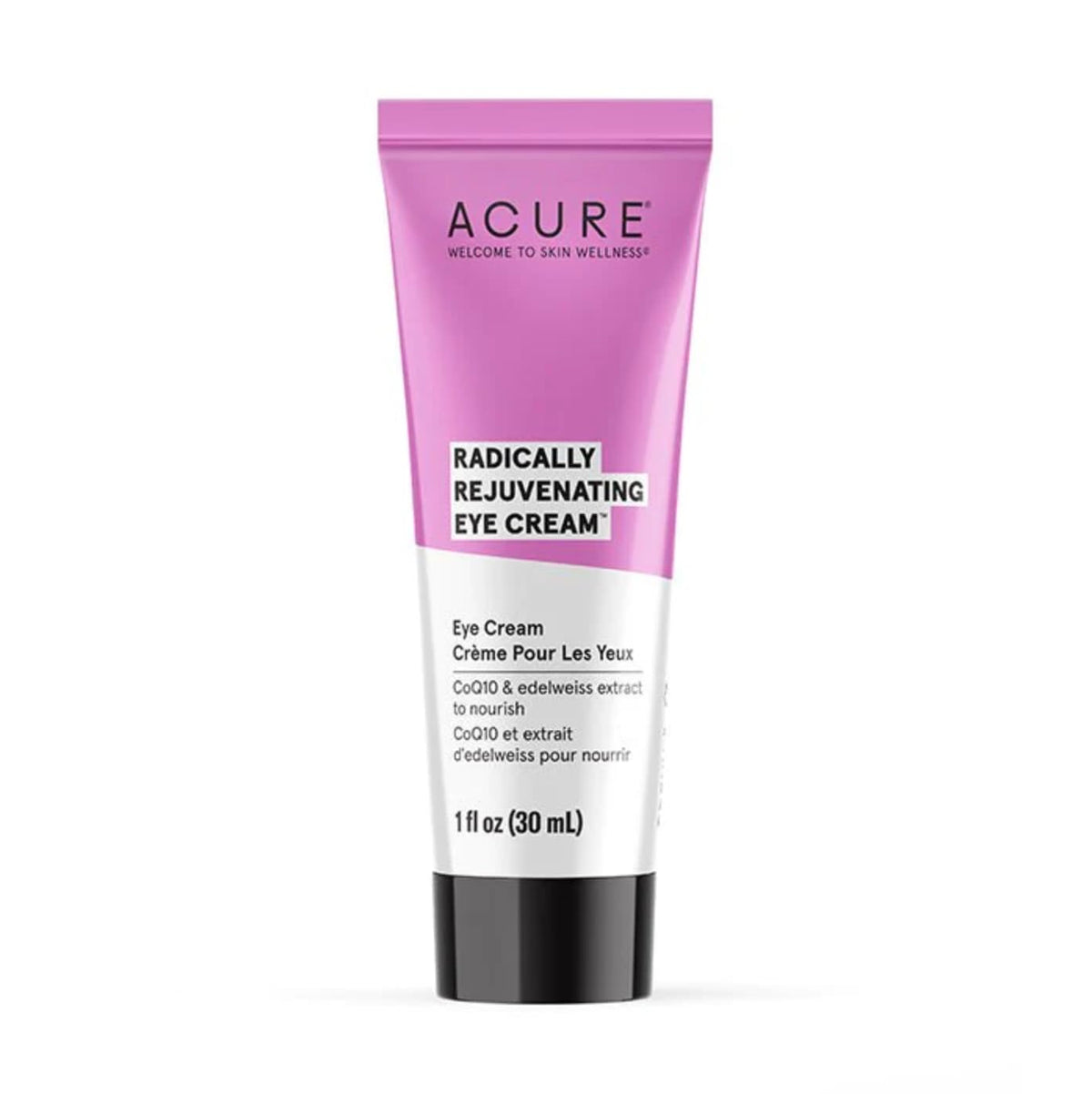 Acure Radically Rejuvenating Eye Cream - Vegan Anti-Aging, Hydrating Chlorella, 1.7 Fl Oz