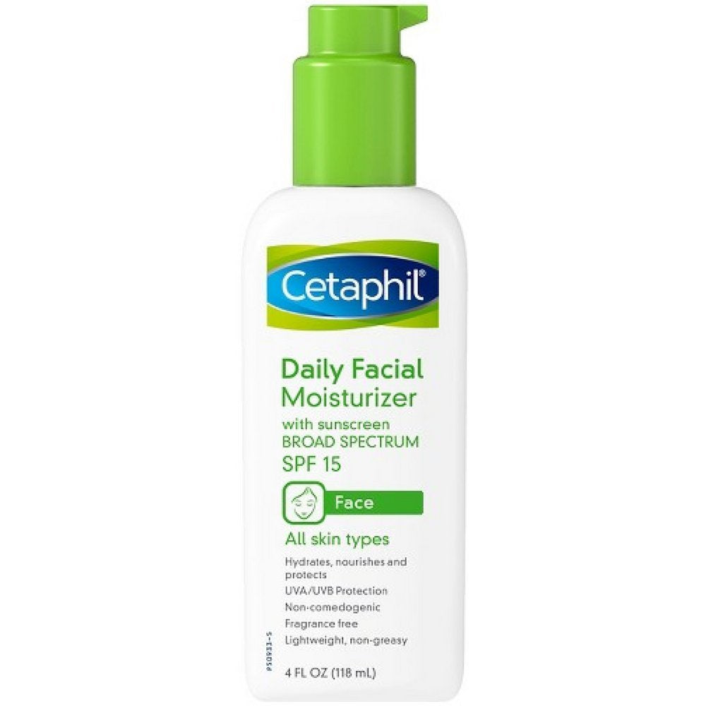 Cetaphil Daily Facial Moisturizer Spf 15, 4 Oz, Pack Of 18 - Hydrating Skin Care