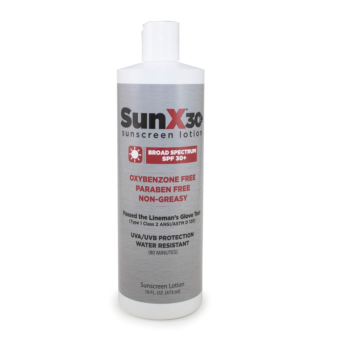 Coretex Spf 30 Sunscreen Lotion 16Oz - Oil-Free, Paraben-Free, Water & Sweat Resistant