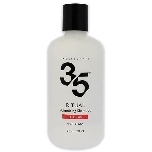 Xcellerate35 Ritual Volumizing Shampoo Unisex 8 oz - Boost Volume & Shine for All Hair Types