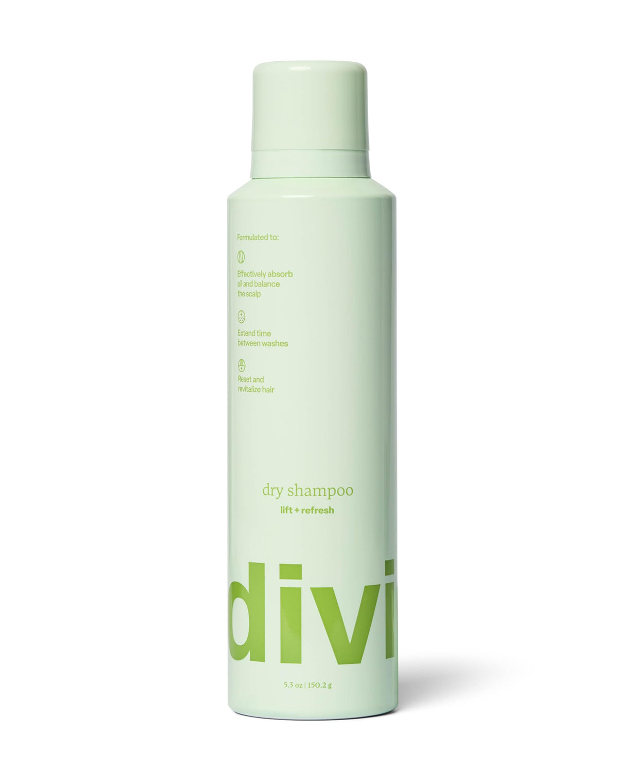 Divi Dry Shampoo Spray For Women - Oil Absorbing, Scalp Balancing, 5.3Oz - Talc Free