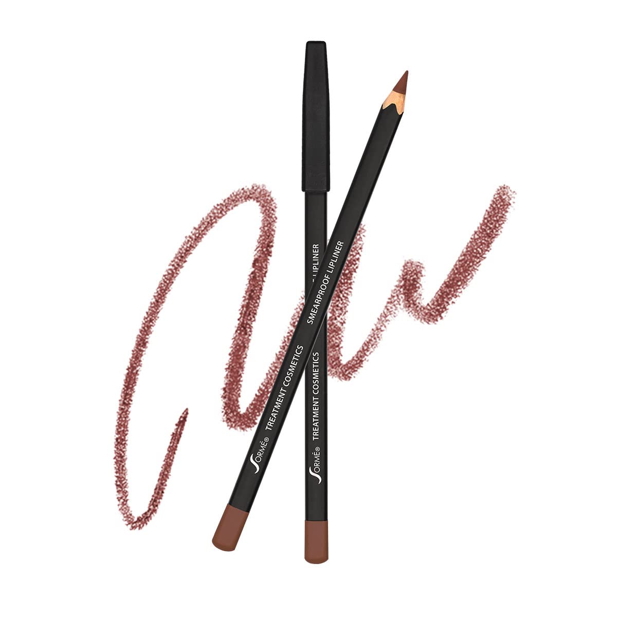 Sormé Waterproof Lip Liner - Smearproof, Revitalizing With Lecithin, Vitamins C & E, Decaf,