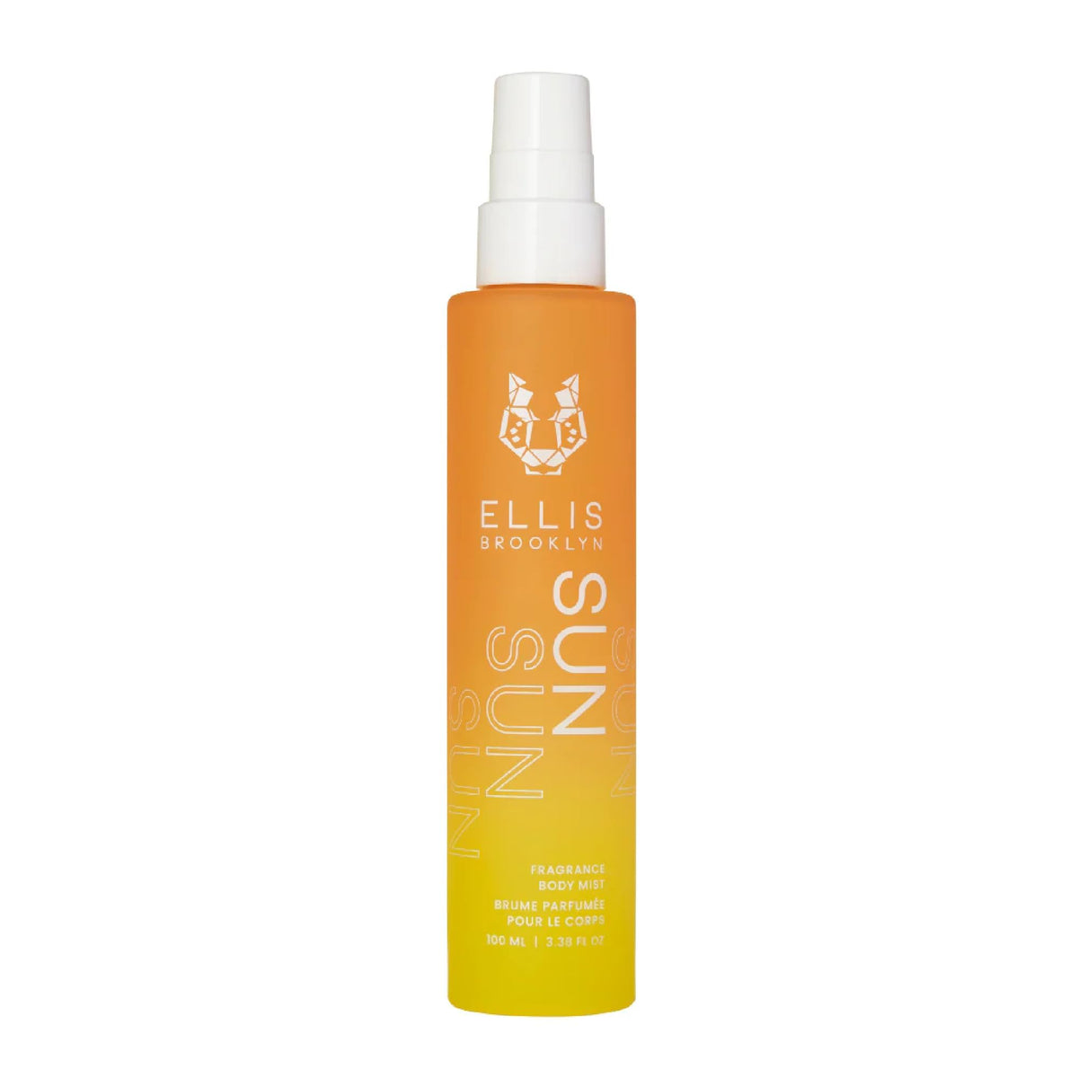 Ellis Brooklyn Sun Hair And Body Mist - Vegan Floral Perfume With Mandarin & Cedarwood, 3.38 Fl Oz