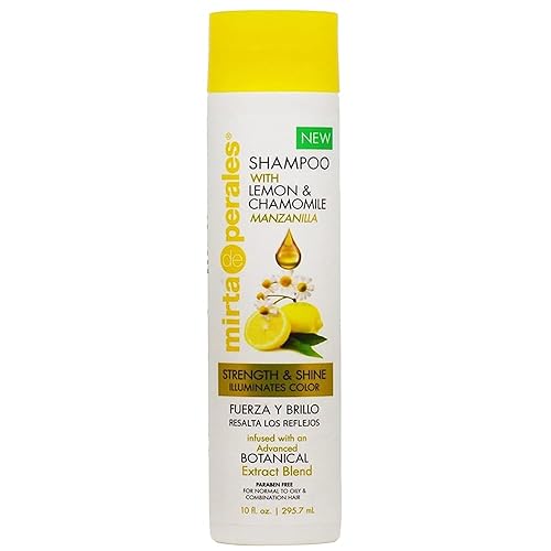 Mirta De Perales Lemon & Chamomile Shampoo, 10 Fl Oz - Nourishing Hair Care