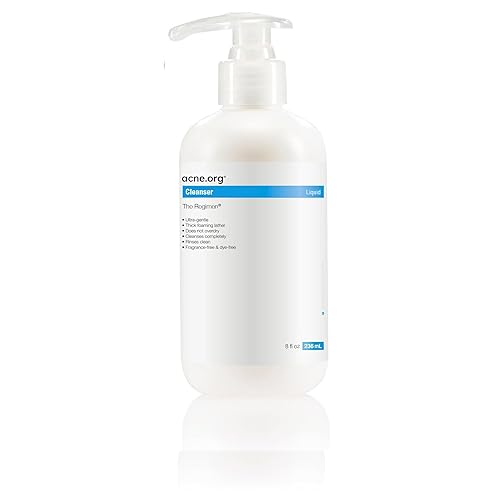 Acne.Org Gentle Face Wash 8 Oz - Ph-Balanced Cleanser For Acne-Prone Skin, Increased Foaming