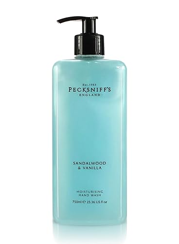 Pecksniff'S Sandalwood & Vanilla Scented Hand Wash - 750Ml, Moisturizing Formula