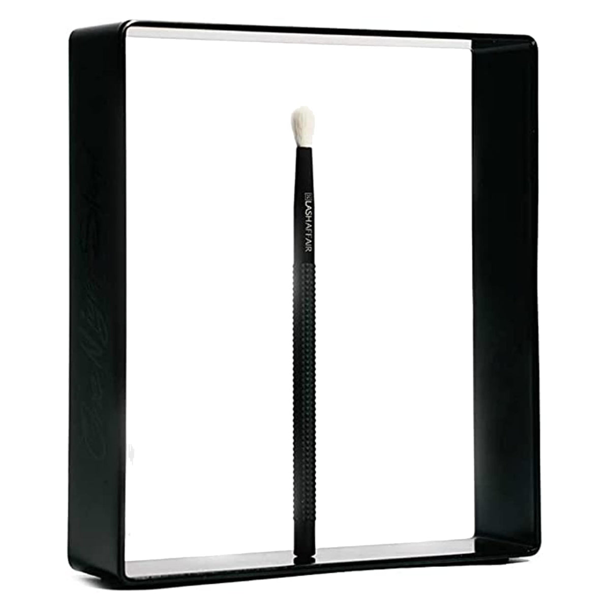 Lash Affair Magnetic Lash Brush Holder Stand With Cleansing Brush & Makeup Organizer - Black