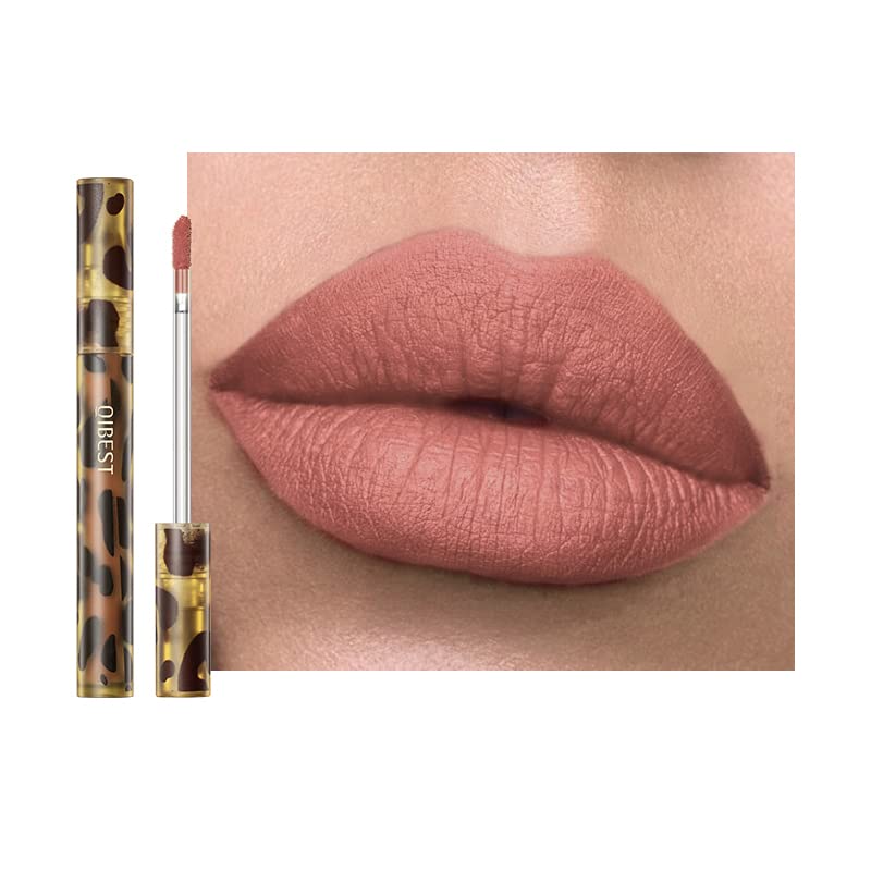 Anifer Velvet Matte Liquid Lipstick - Long-Lasting, Waterproof, Light Pink, 0.1 Fl Oz