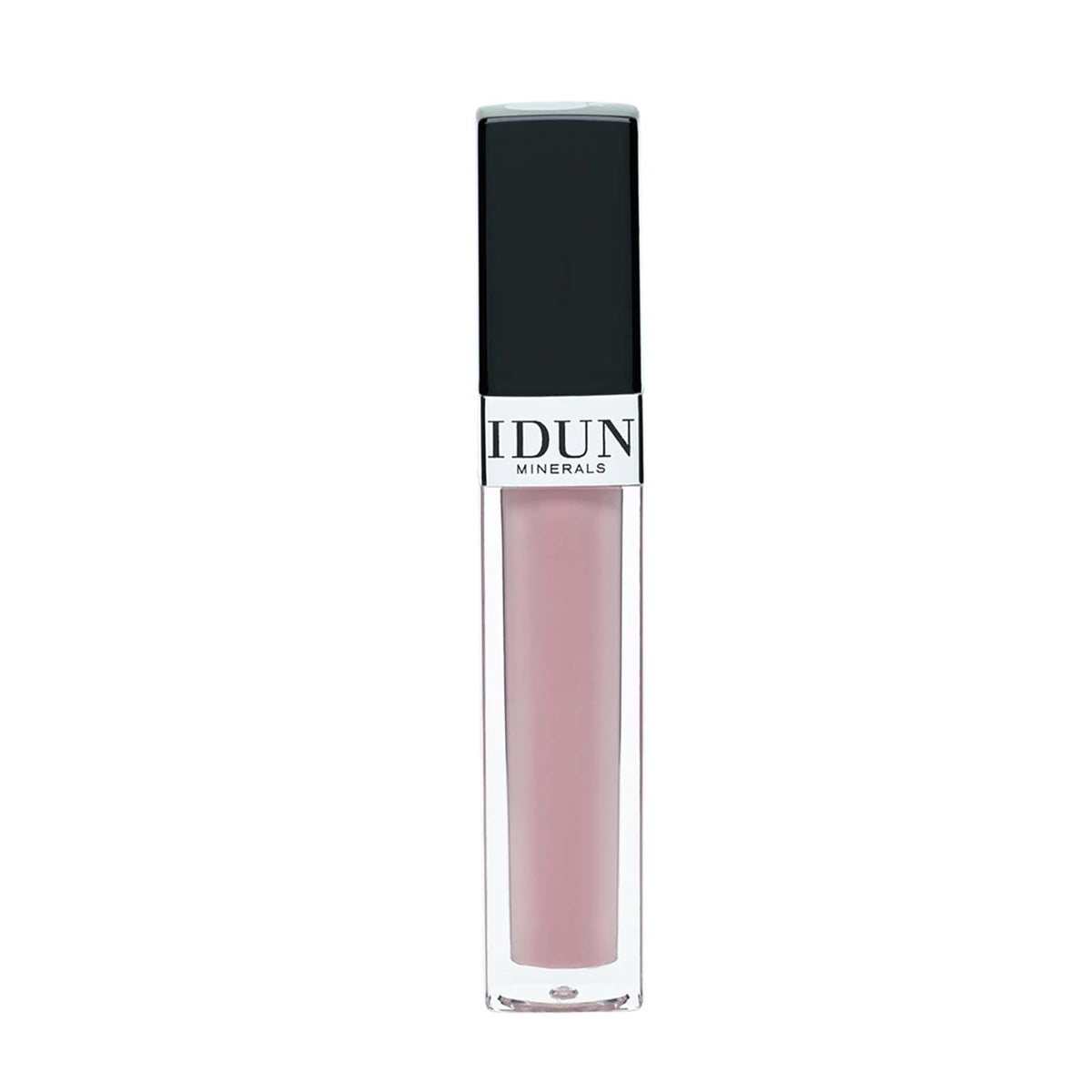 IDUN Minerals Lip Gloss 017 Agnes - Hydrating, Non-Sticky, Pink Light - 0.27 oz Velvet Finish