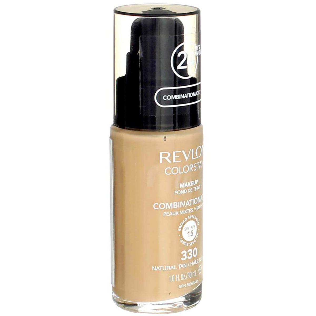 Revlon Colorstay Makeup for Oily Skin SPF 15 - Natural Tan, 1 Fl Oz