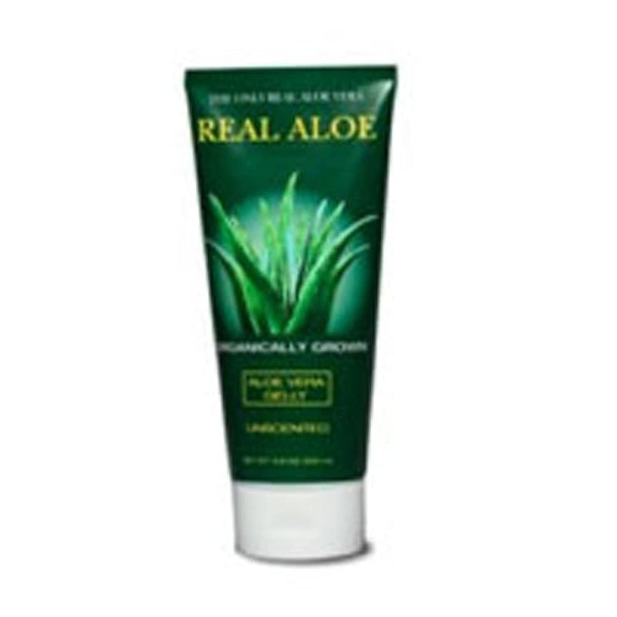 Real Aloe Aloe Vera Gel Tube - 6.8 Ounce Moisturizing Skin Care