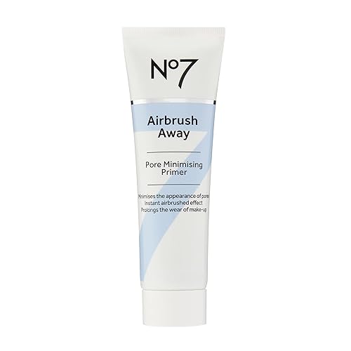 No7 Airbrush Away Pore Minimizing Primer - Lightweight Matte Makeup For Oily Skin (30Ml)