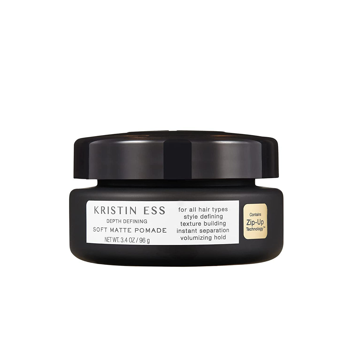 Kristin Ess Hair Depth Defining Soft Matte Pomade for Texture  Definition  Volumizing Hold  Style Defining  WaterBased  Color 