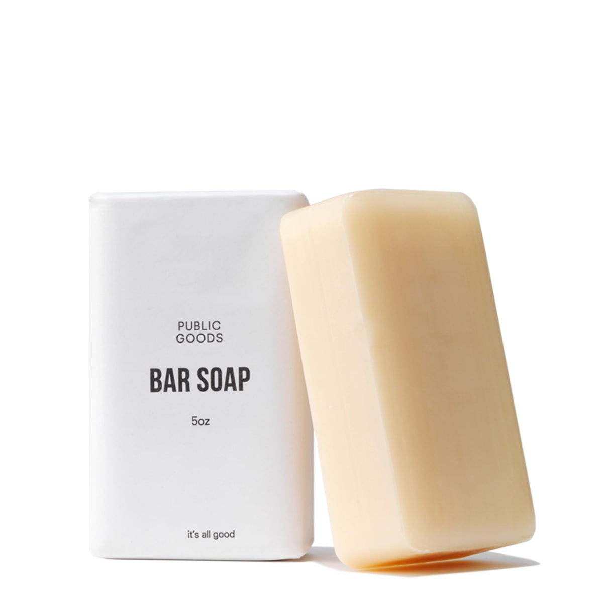 Public Goods Bar Soap For Sensitive Skin | Vegan, Natural Fragrance, 5 Oz | Made In Usa