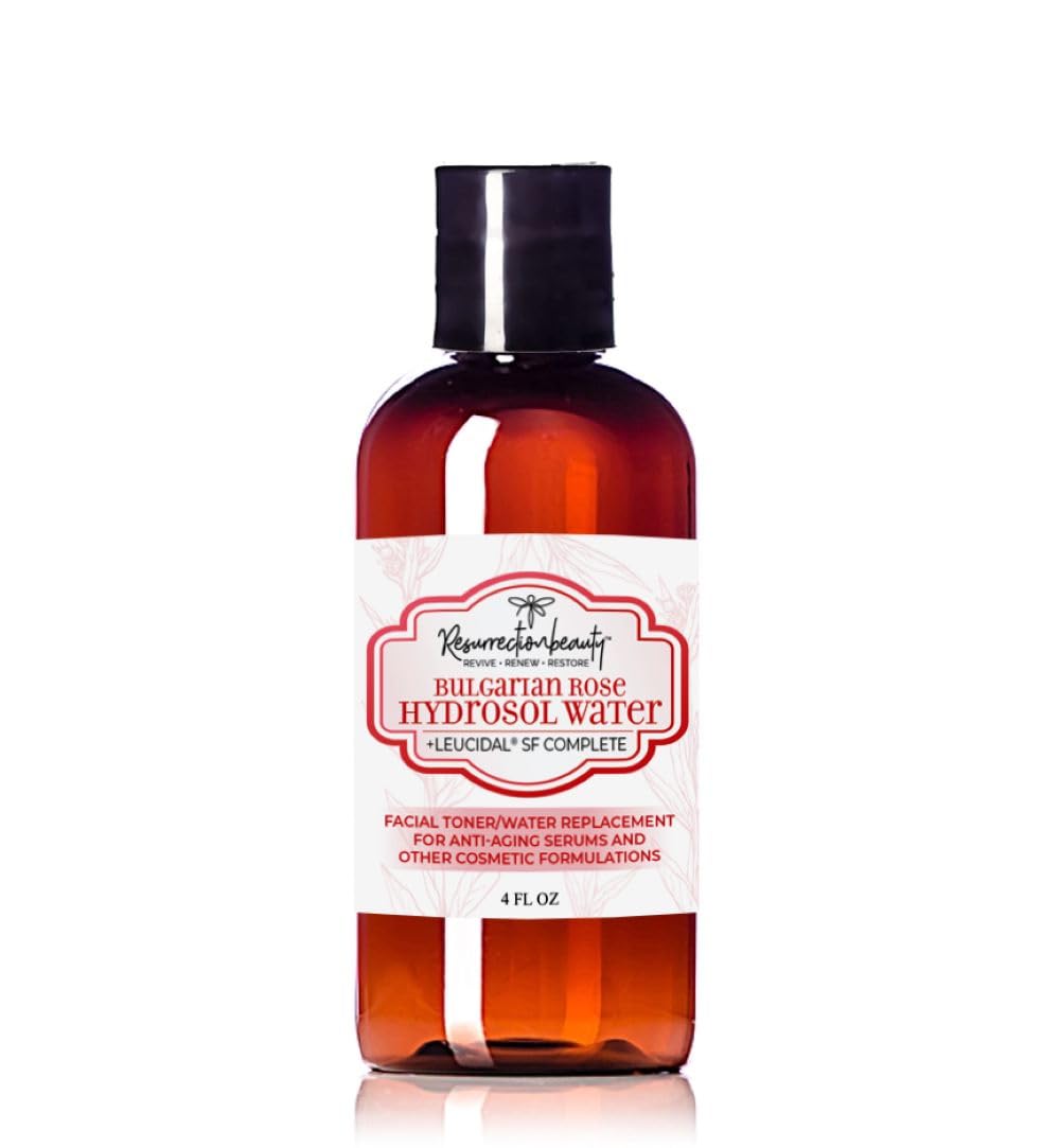 Resurrectionbeauty Bulgarian Rose Hydrosol Water | Facial Toner & Serum Additive, 4Oz