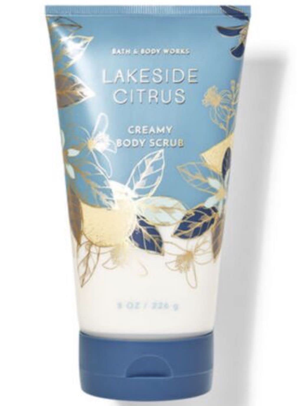 Bath & Body Works Lakeside Citrus Creamy Scrub, 8 Oz, Exfoliating Body Scrub, Refreshing Citrus