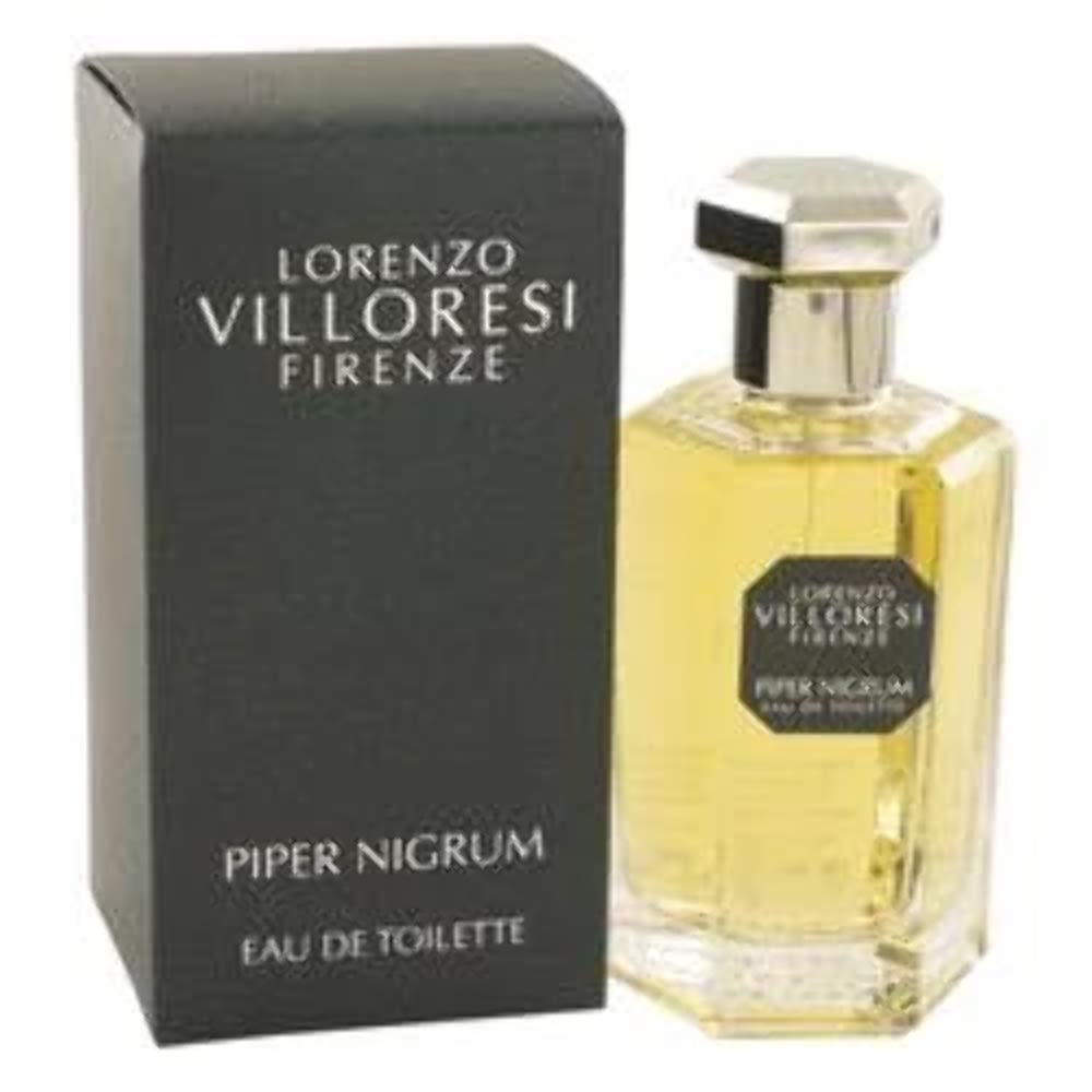 Lorenzo Villoresi Firenze Piper Nigrum EDT Spray 3.4 Oz - Premium Fragrance for Men, Long-lasting Scent, 1 Count