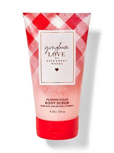 Bath & Body Works Gingham Love Creamy Body Scrub, 8 Ounce, Exfoliating Body Care