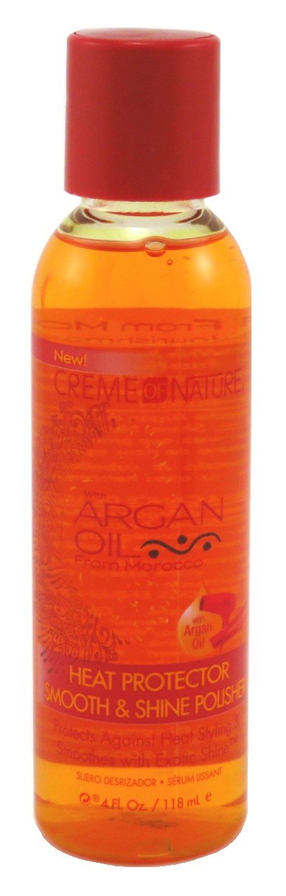 Creme Of Nature Argan Oil Smooth & Shine Polisher, 4Oz (3 Pack) - Frizz Control & Shine