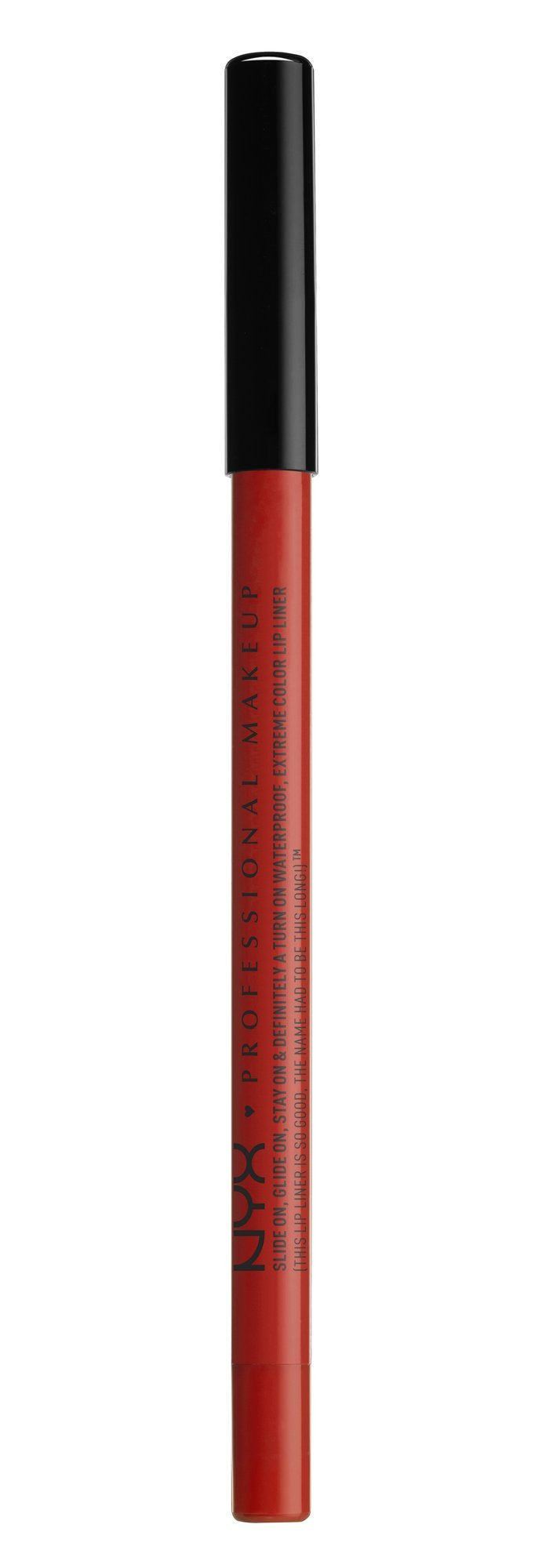 Nyx Professional Makeup Slide On Lip Pencil - Summer Tease Bright Orange Lip Liner, 1 Count