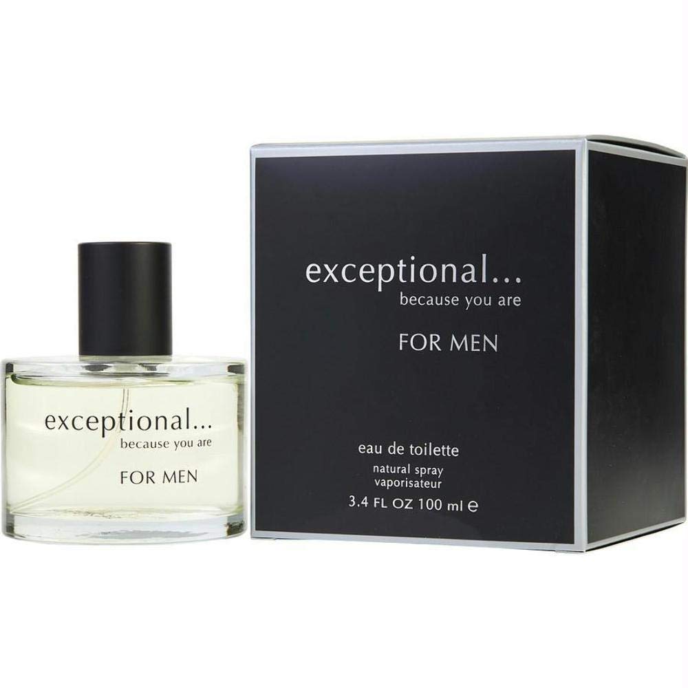 Exceptional Parfums Exceptional Because You Are Eau De Toilette Spray For Men, 3.4 Oz