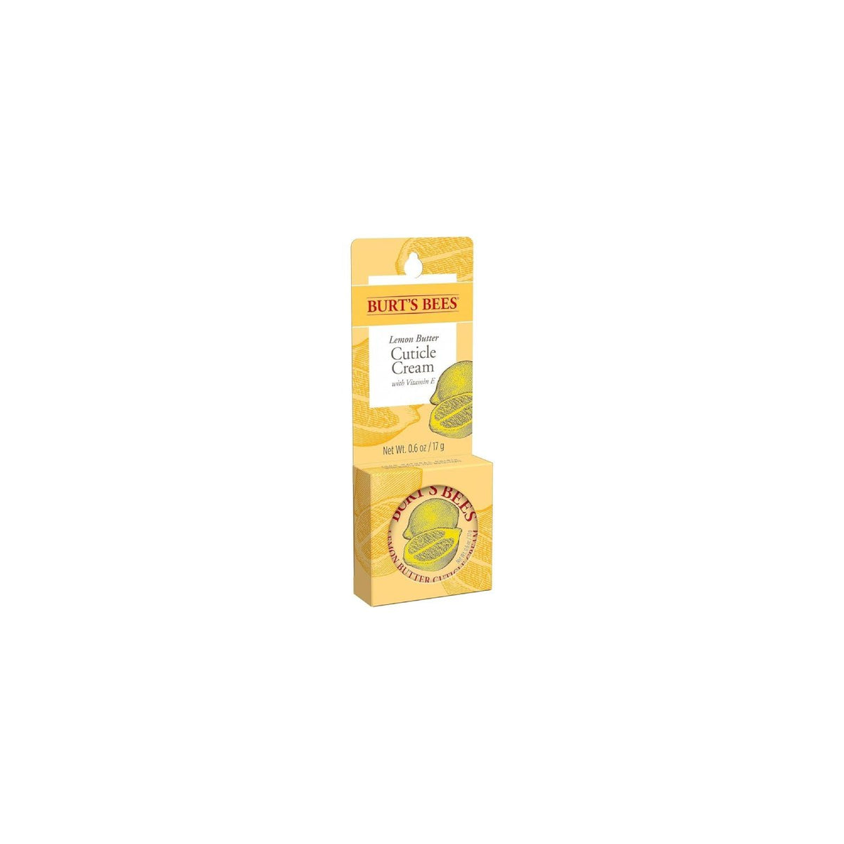 Burt'S Bees Lemon Butter Cuticle Cream - 0.6 Oz Moisturizing Nail Care