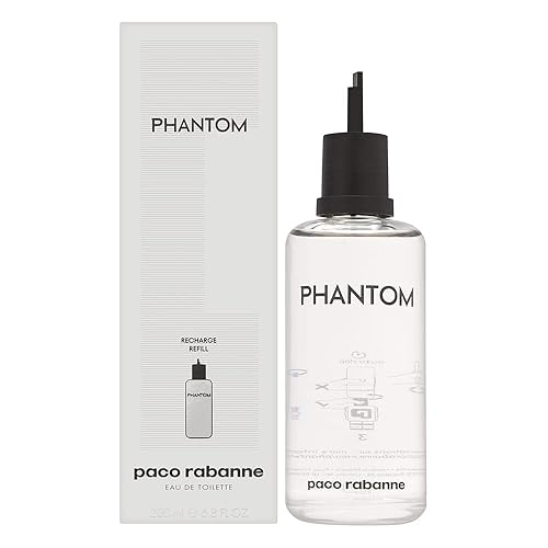 Phantom By Paco Rabanne Men'S 6.8 Oz Eau De Toilette Recharge Refill - Fragrance For Him