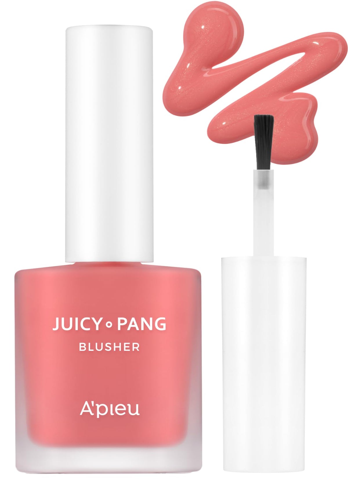 A'Pieu Juicy-Pang Water Blusher Pk04 - Dewey Grapefruit Pearl Korean Liquid Blush For Cheeks