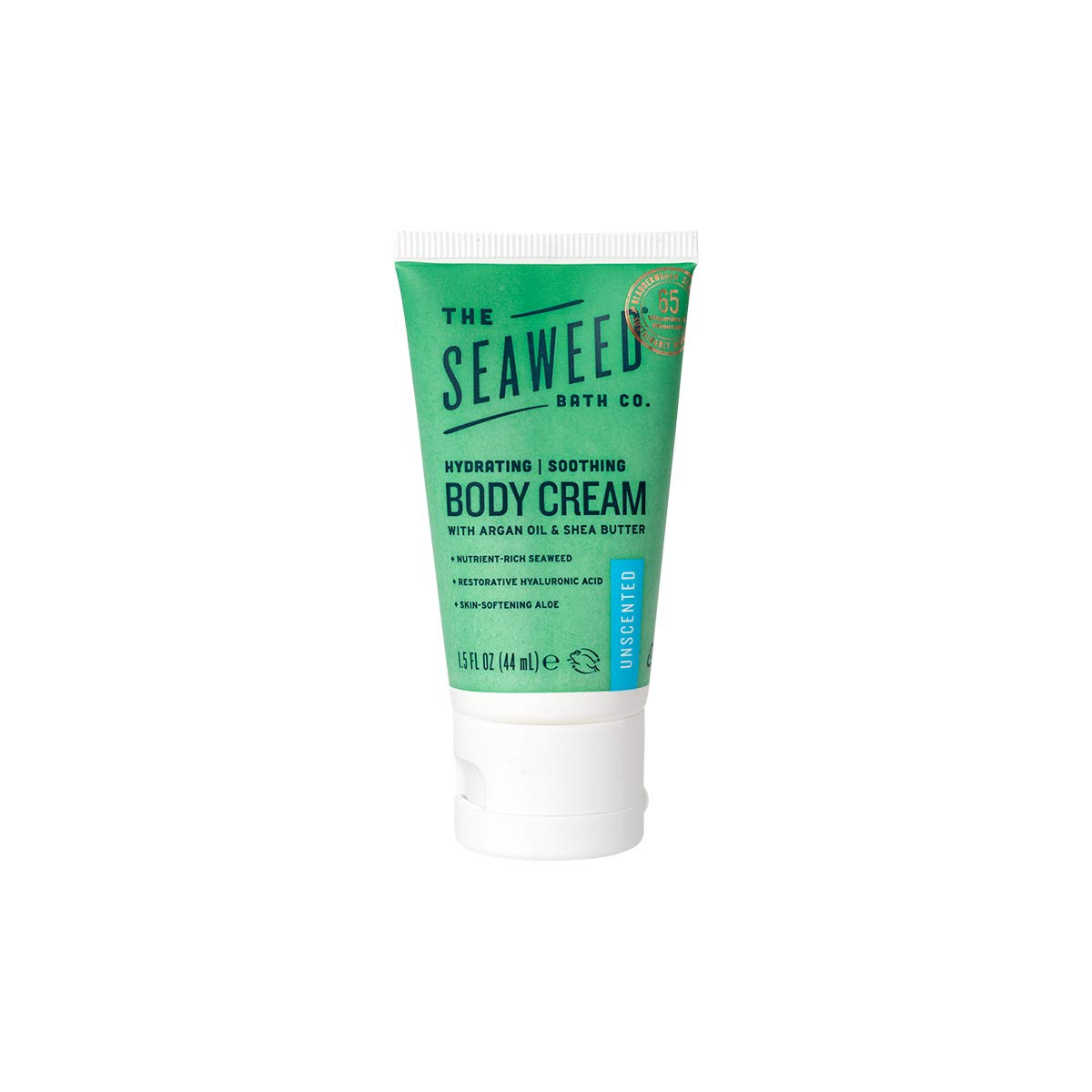 The Seaweed Bath Co. Unscented Hydrating Body Cream With Seaweed & Coconut Oil, 1.5 Ounce