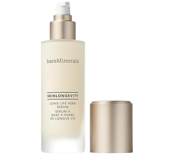 Bareminerals Skinlongevity Serum With Niacinamide, Anti-Aging, 3.4 Fl Oz, Vegan, Sustainable Packaging