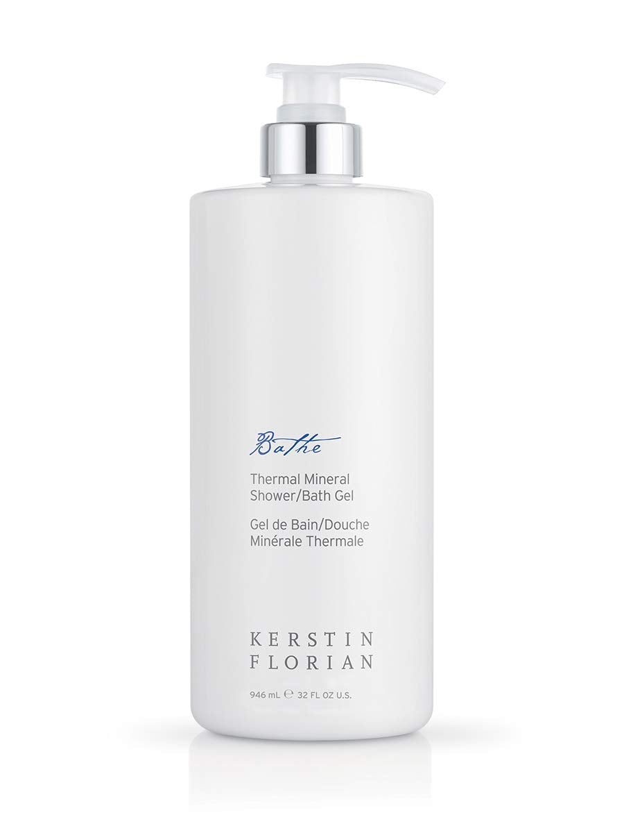 Kerstin Florian Thermal Mineral Shower Gel & Bubble Bath, 32 Fl Oz - Nourishing Body Wash