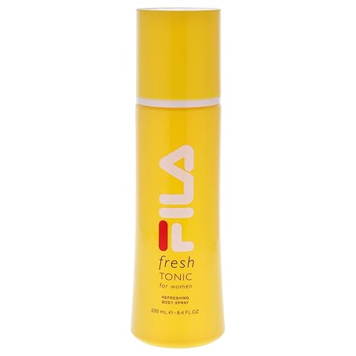 Fila Fresh Yellow Body Spray For Women - 8.4 Oz Fragrance, Refreshing Scent