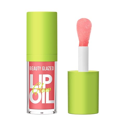 Beauty Glazed Big Brush Head Lip Oil - Ultra-Hydrating, Vegan, Non-Sticky, 102# KISSY, 