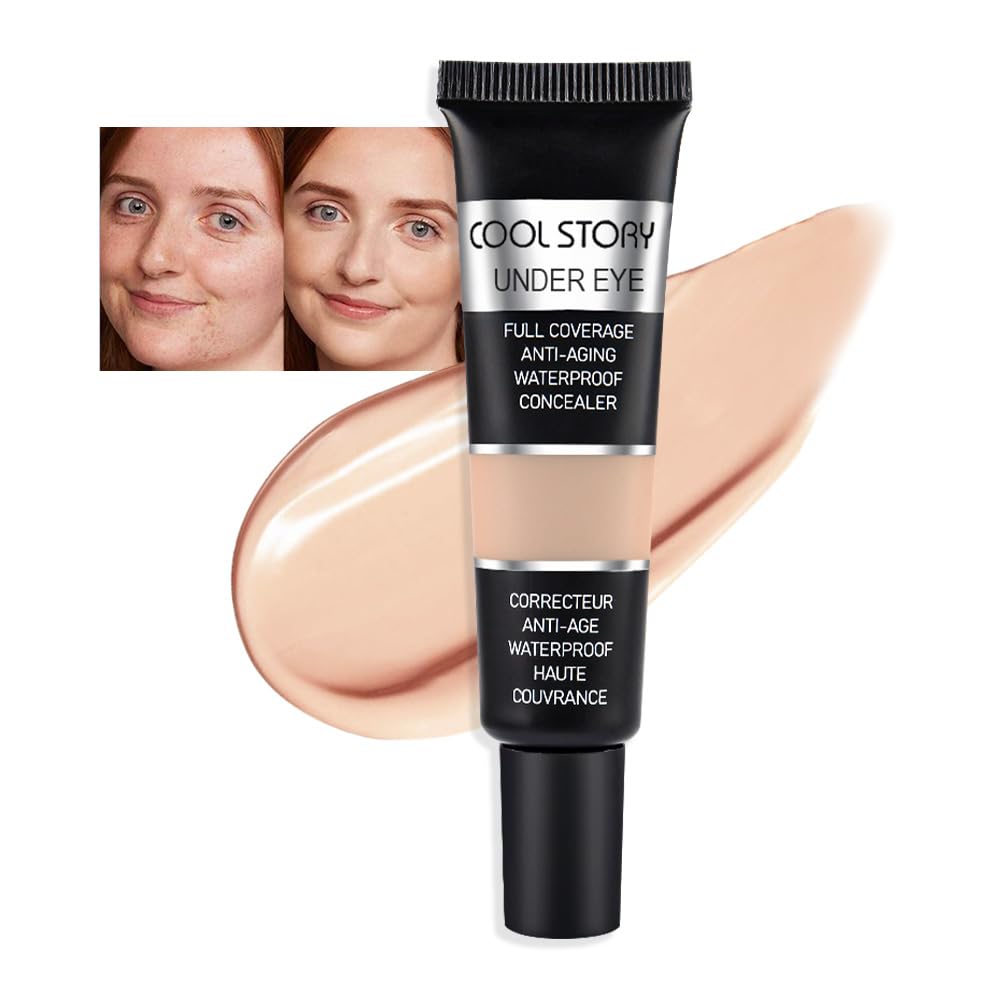 Kaely Under Eye Concealer - Full Coverage, Waterproof, Anti-Aging, Neutral, 1 Count