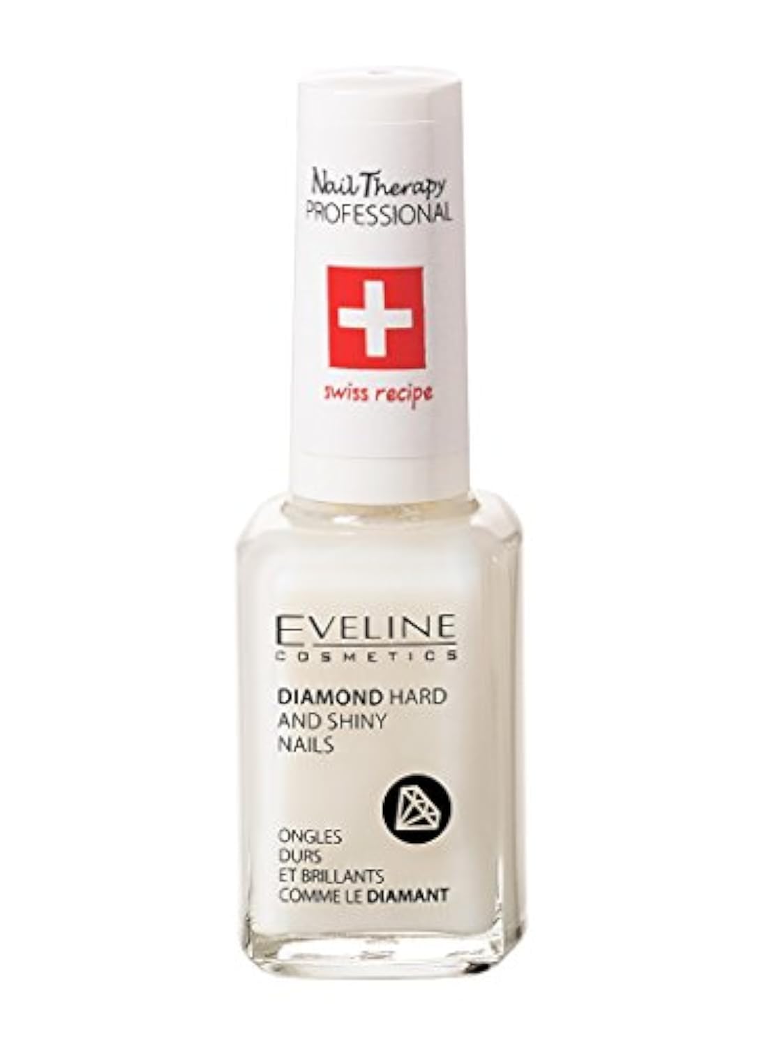 Eveline Cosmetics Nail Therapy - Diamond Hard & Shiny Nails, Multi Colored, 1 Count