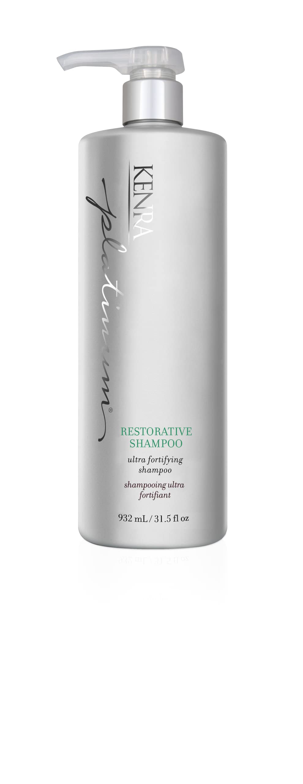 Kenra Platinum Restorative Shampoo - Fortifying, Restores Smoothness & Shine, 31.5 Fl. Oz